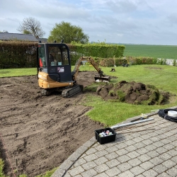 haveanlæg og udgravning