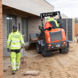 jordarbejde til belægning