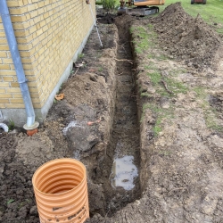 Kloakarbejde af kloakmester