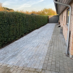 ny belægning til indkørsel