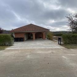 ny indkørsel i Horsens