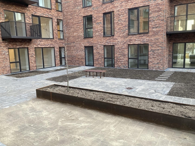 belægningsarbejde i det offentlige