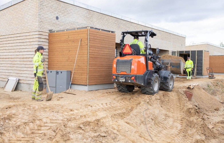 jordarbejde før belægningsarbejdet