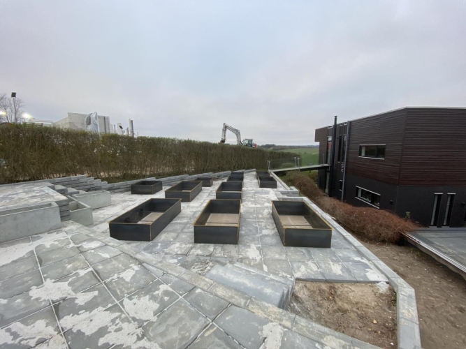 kompleks belægningsarbejde