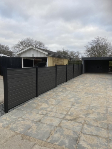 Ny indkørsel i Egå