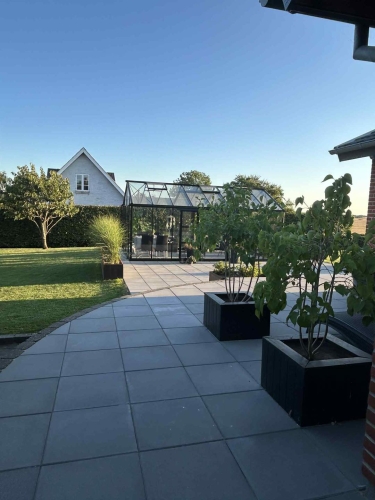 ny terrasse belægning