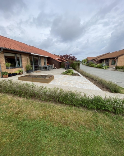 udvidelse af terrasse